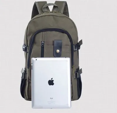 Bags Backpacks Men's Eco-friendly Smart devices Canvas Backpack Student