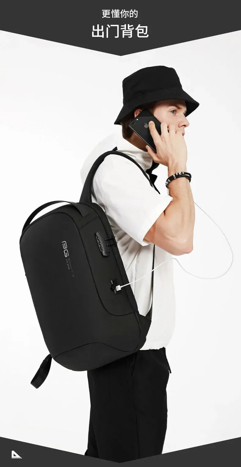 Bange Anti-thief Male school Bags Backpacks for Men 15.6 inch Laptop Backpacks Fashion Waterproof Travel Backpack