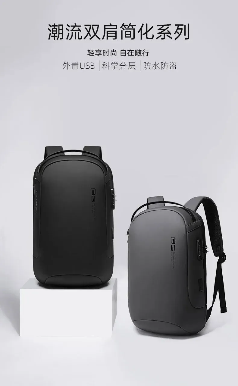 Bange Anti-thief Male school Bags Backpacks for Men 15.6 inch Laptop Backpacks Fashion Waterproof Travel Backpack