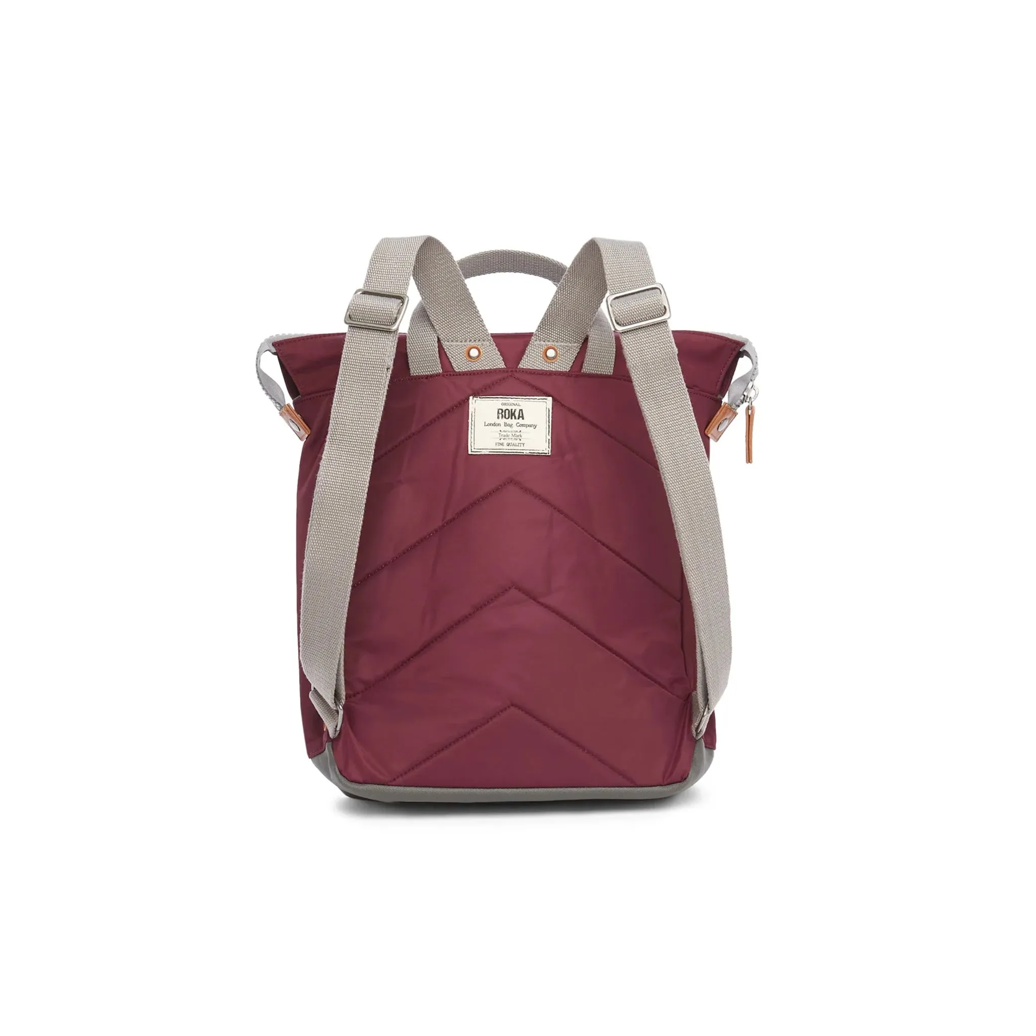 Bantry Nylon Backpack in Plum | Small