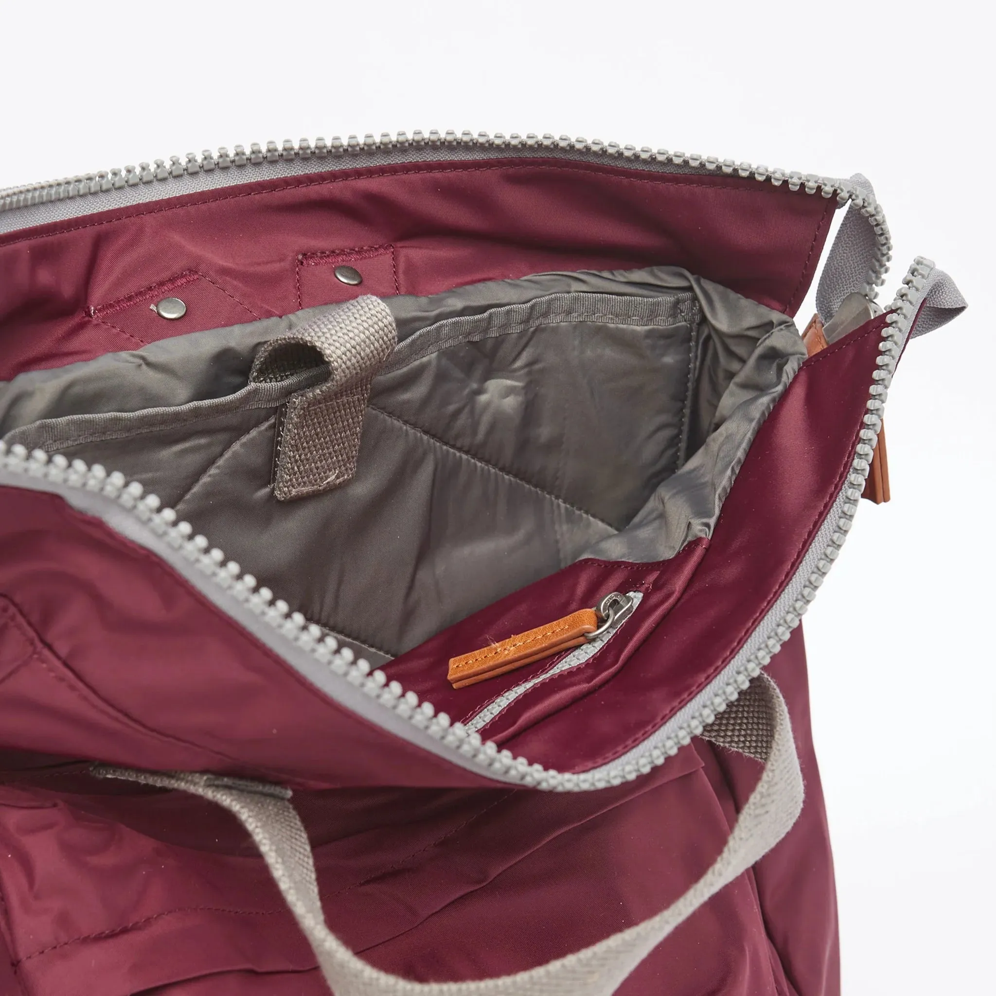 Bantry Nylon Backpack in Plum | Small