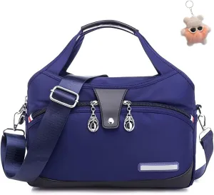 Beautifuldeer Anti Theft Handbag,Fashion Anti-Theft Handbag for Women,Casual Waterproof Shoulder Crossbody Bag