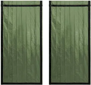 BESPORTBLE 2pcs Emergency with Drawstring Sack Lightweight Bivy Sack for Camping Hiking and Outdoor Survival Pe Aluminum Film for Adult Use