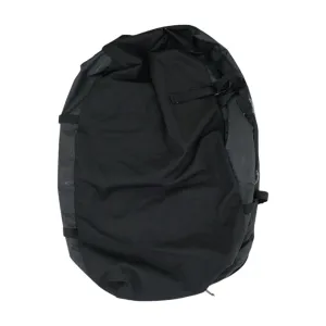 Black Duffle Bag with Backpack Straps