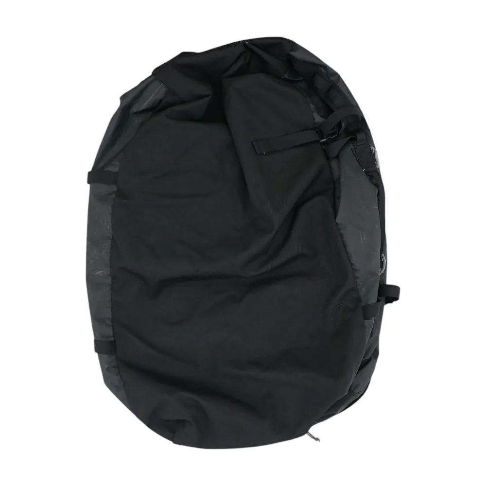 Black Duffle Bag with Backpack Straps