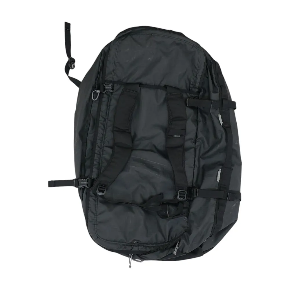 Black Duffle Bag with Backpack Straps