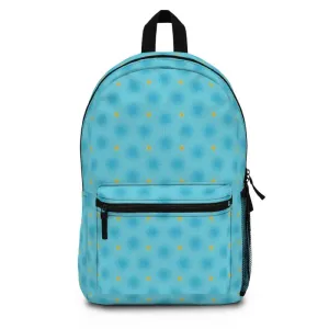 Blue Pattern Backpack for Trendy Fashion Lovers