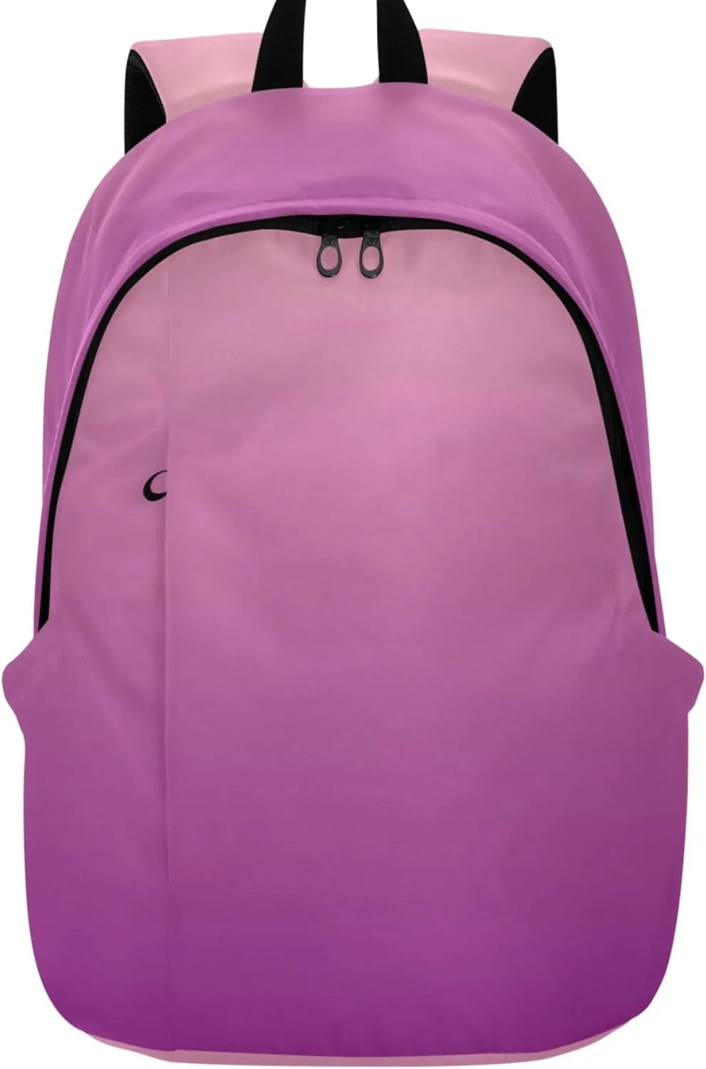 Blush Pink Patriarch Gradient Womens Casual Daypack Backpacks Fashion Cool College Backpacks for Girls