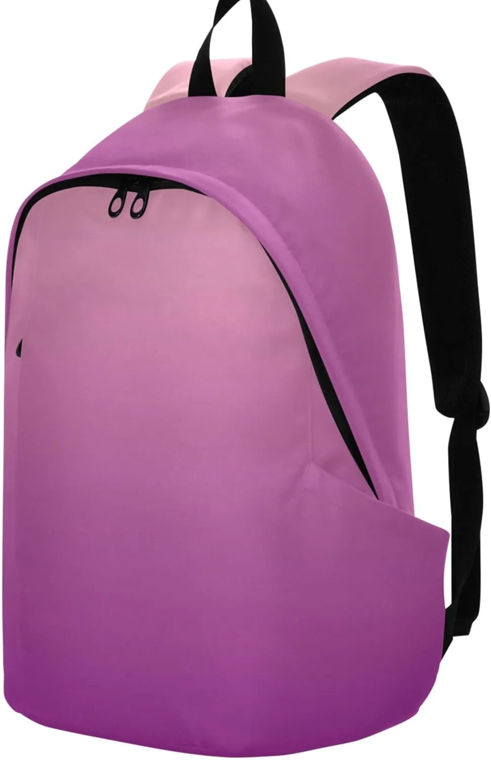 Blush Pink Patriarch Gradient Womens Casual Daypack Backpacks Fashion Cool College Backpacks for Girls