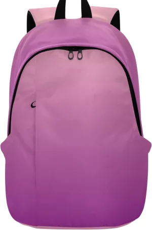 Blush Pink Patriarch Gradient Womens Casual Daypack Backpacks Fashion Cool College Backpacks for Girls
