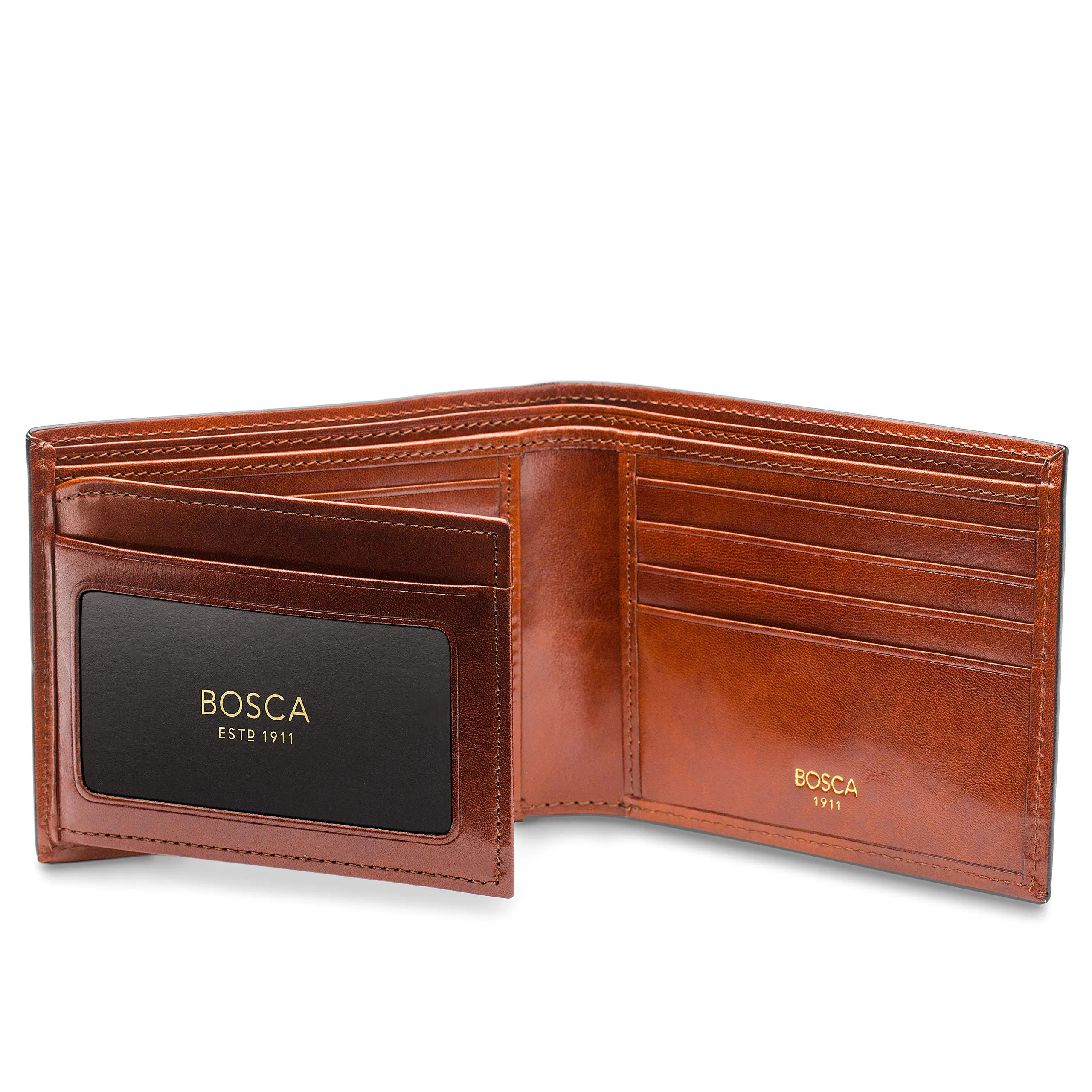 Bosca Old Leather Continental I.D. Wallet