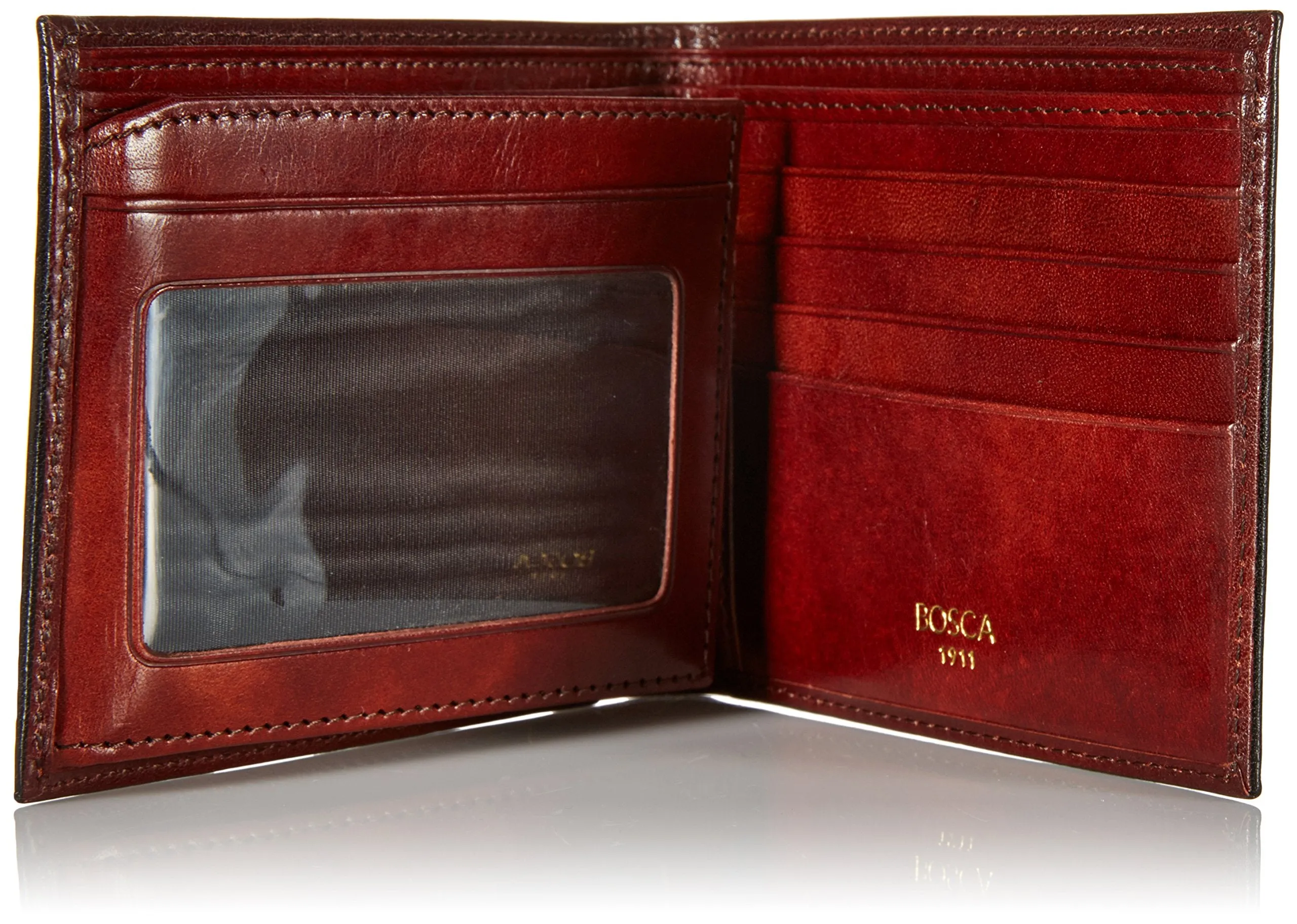 Bosca Old Leather Continental I.D. Wallet