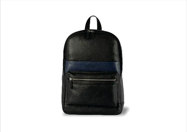 Bourne Leather Backpacks - Black