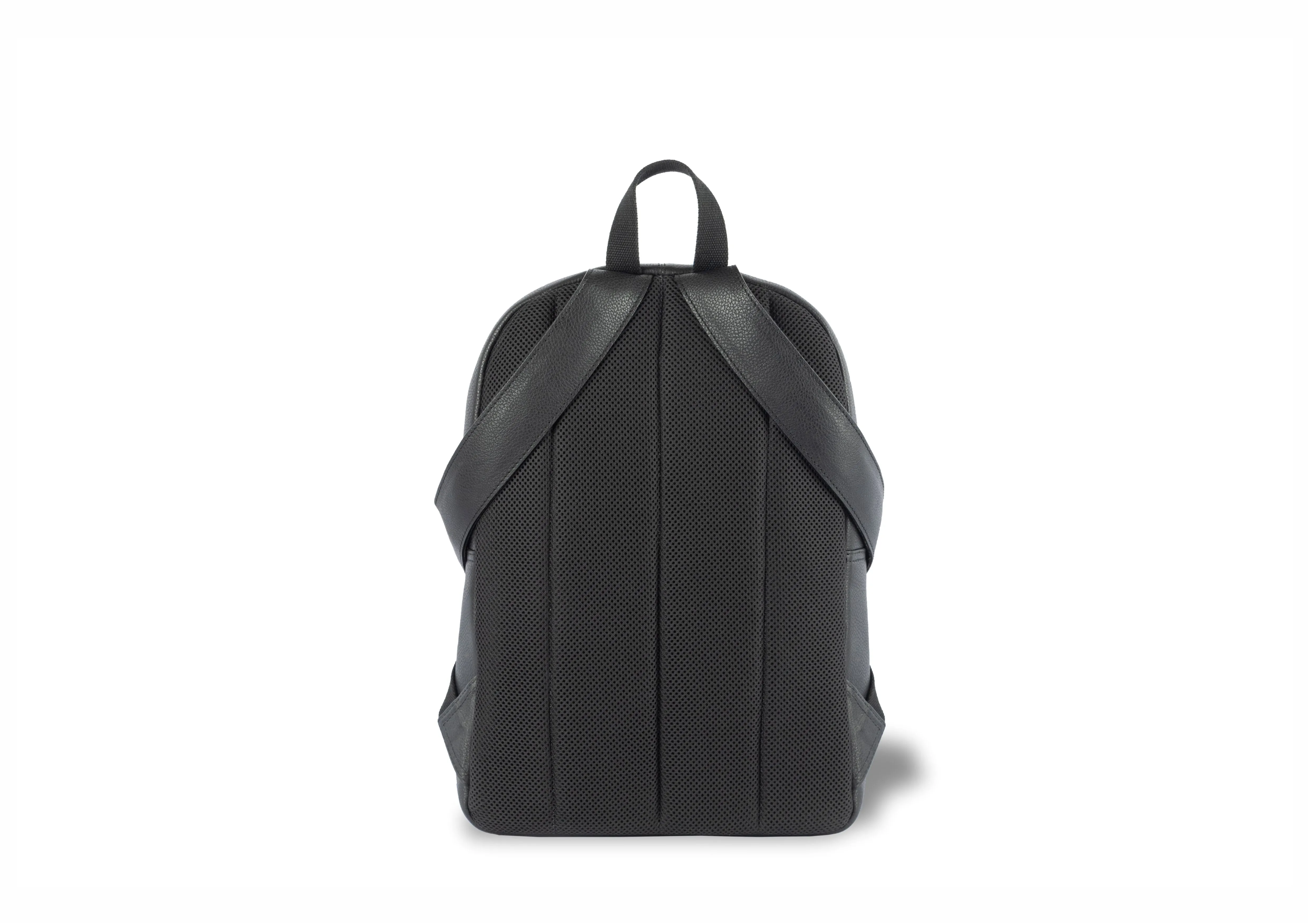 Bourne Leather Backpacks - Black