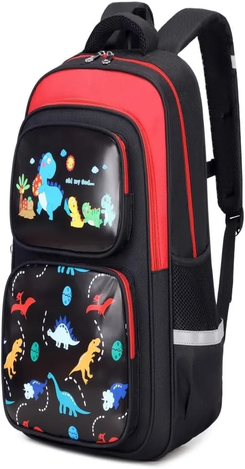 Boys Backpack 3d Cartoon GameBag for Children Teens School Backpacks for Waterproof Kids Backpack 17″Travel Backpacks (DINOSAUR)