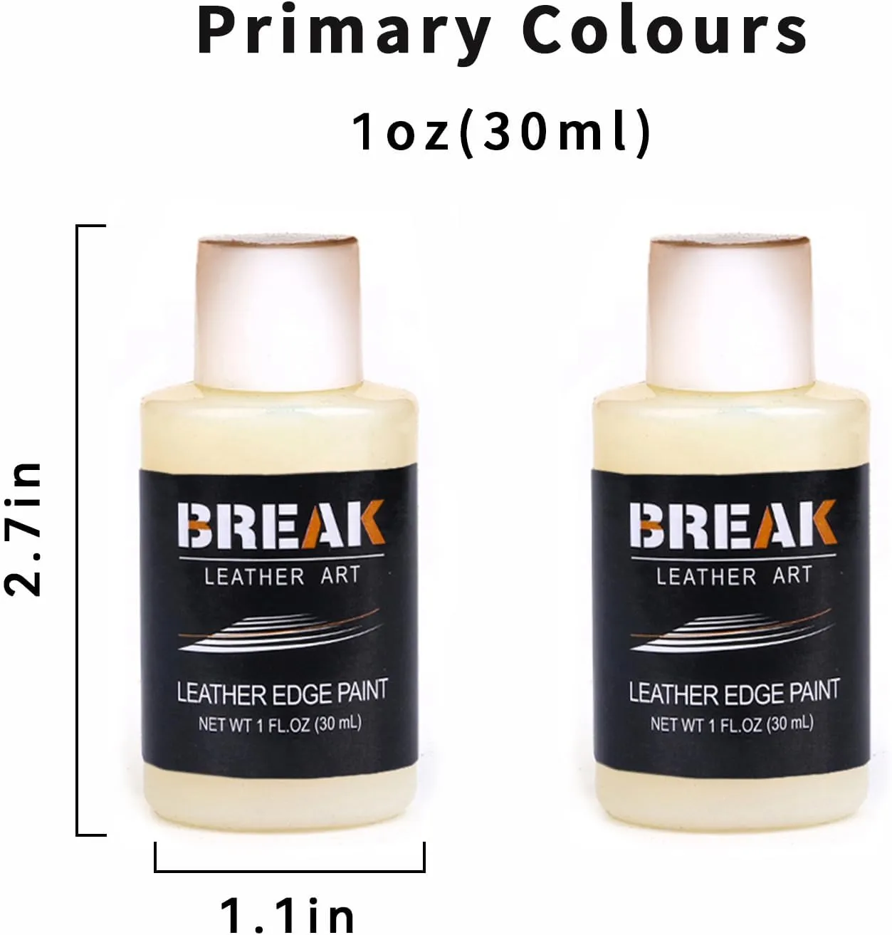 Break Leahter Art Leather Edge Paint,Color Coated Leather Frame, Wallet, Shoulder Bag, Backpack, Leather, Edge Repair, Leather Repair Tool