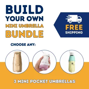 Build Your Own Pocket Mini Umbrellas Bundle