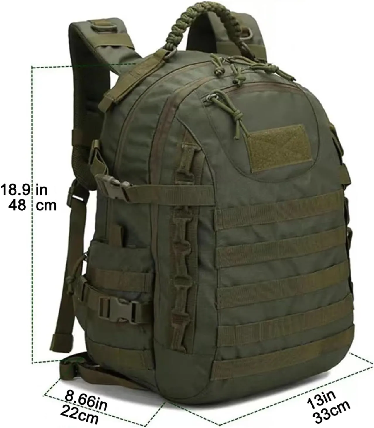 Business Backpack Outdoor Large Capacity Hiking Backpack For Outdoor Travel Mountaineering Bag(Beige)
