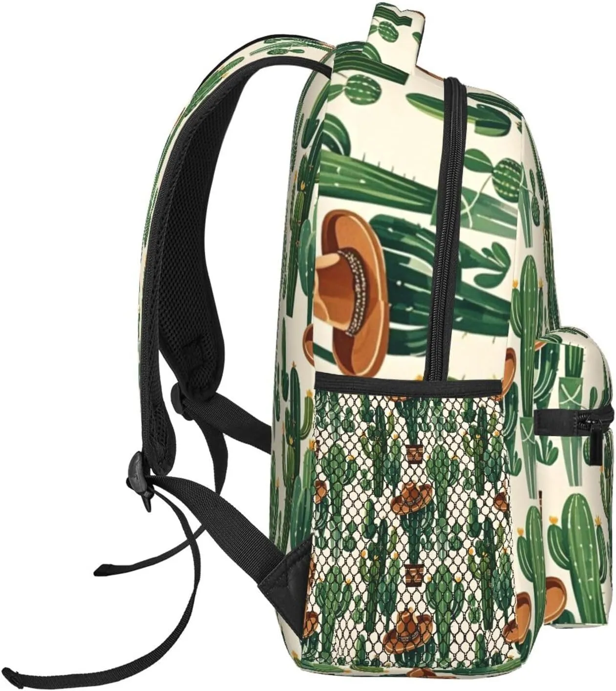 Cactus Western Adult Backpacks 15 Inch Laptop Backpack Double Shoulder Bag for Work Travel Gifts