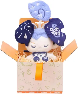 CALEMBOU Plush Keychain, Cute 5.5 inch Plant Shaped Soft Cotton Doll for Backpack, Kawaii Stuffed Plush Toys Collectible for Birthday Gift (Super Universe-14cm)