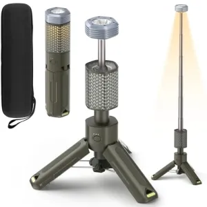 Camping Lights Rechargeable Telescopic,Portable Collapsible Magnetic Lantern