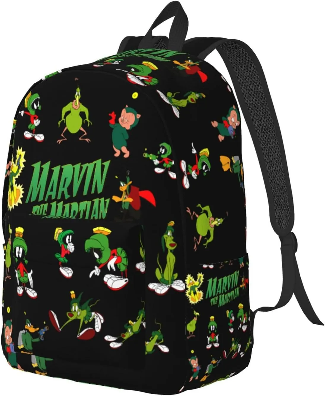 Canvas Backpacks Marvin Anime The Martian Laptop Backpack Unisex Multipurpose Double Shoulder Bag for Camping Travle Work Hiking Gifts