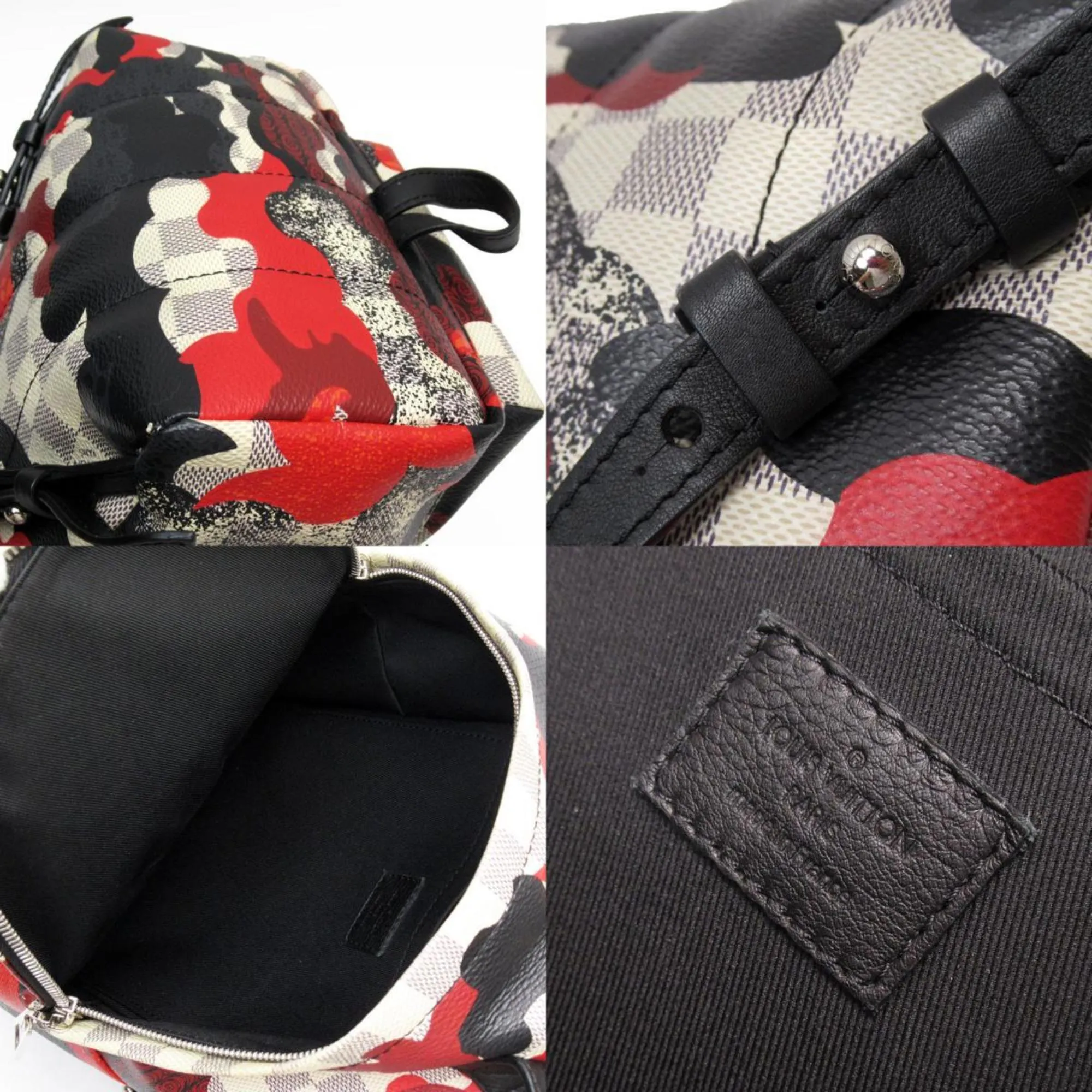 Canvas Palm Springs Backpack with Dust Bag and Good Condition