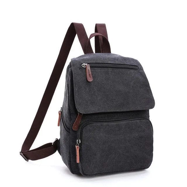 Canvas  Women School Bag