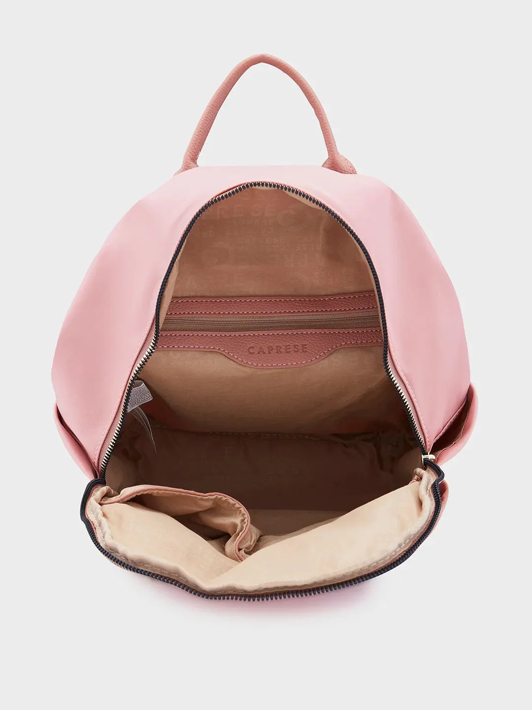 Caprese Casper Medium Pink Casual Backpack