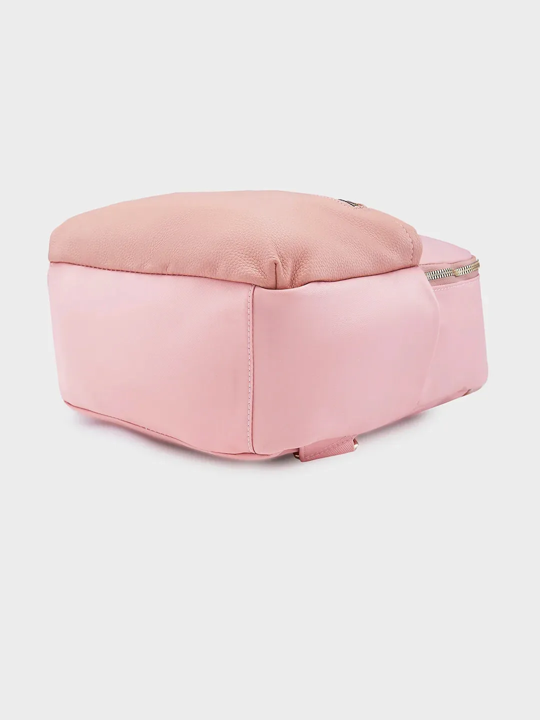 Caprese Casper Medium Pink Casual Backpack