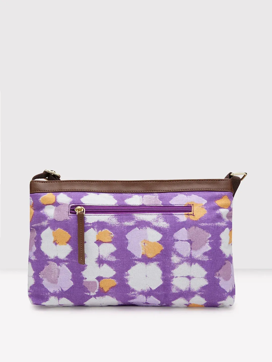 Caprese Enora Large Purple Sling Bag