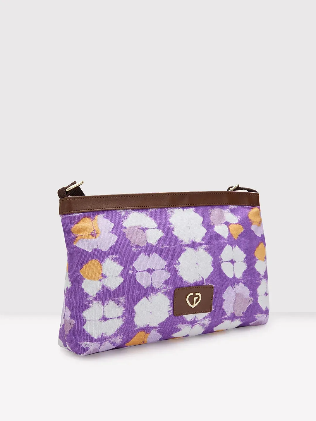 Caprese Enora Large Purple Sling Bag