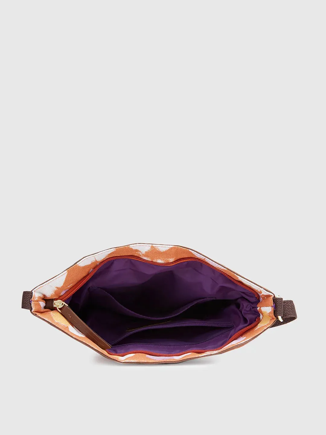 Caprese Enora Large Rust Sling Bag
