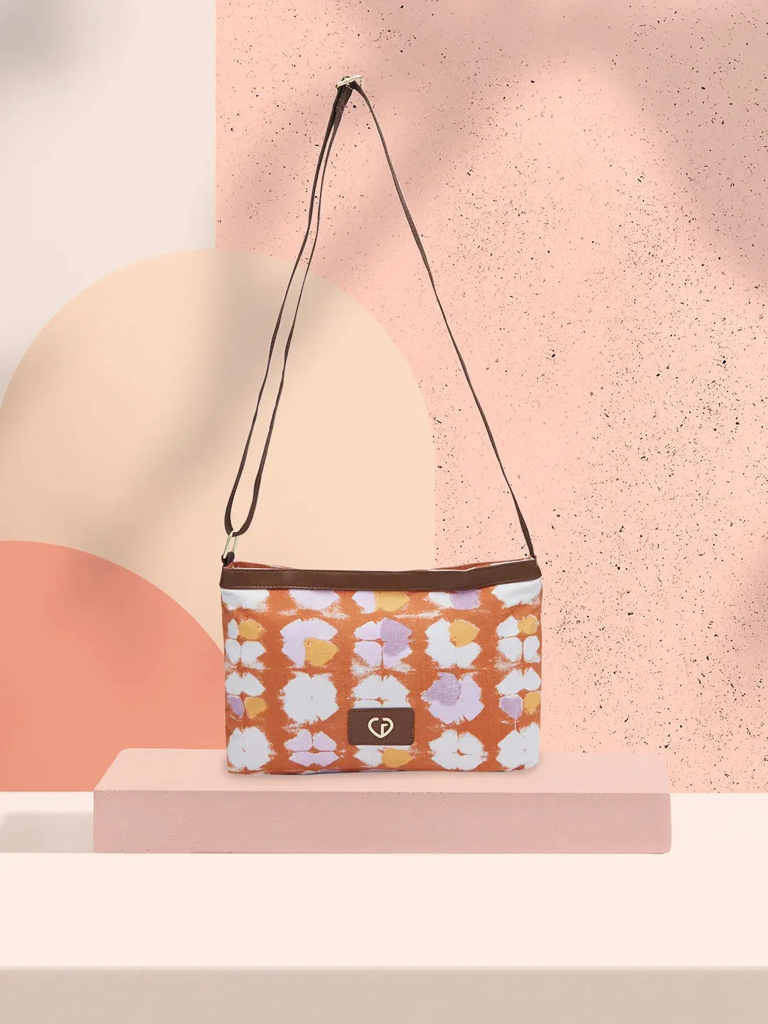 Caprese Enora Large Rust Sling Bag