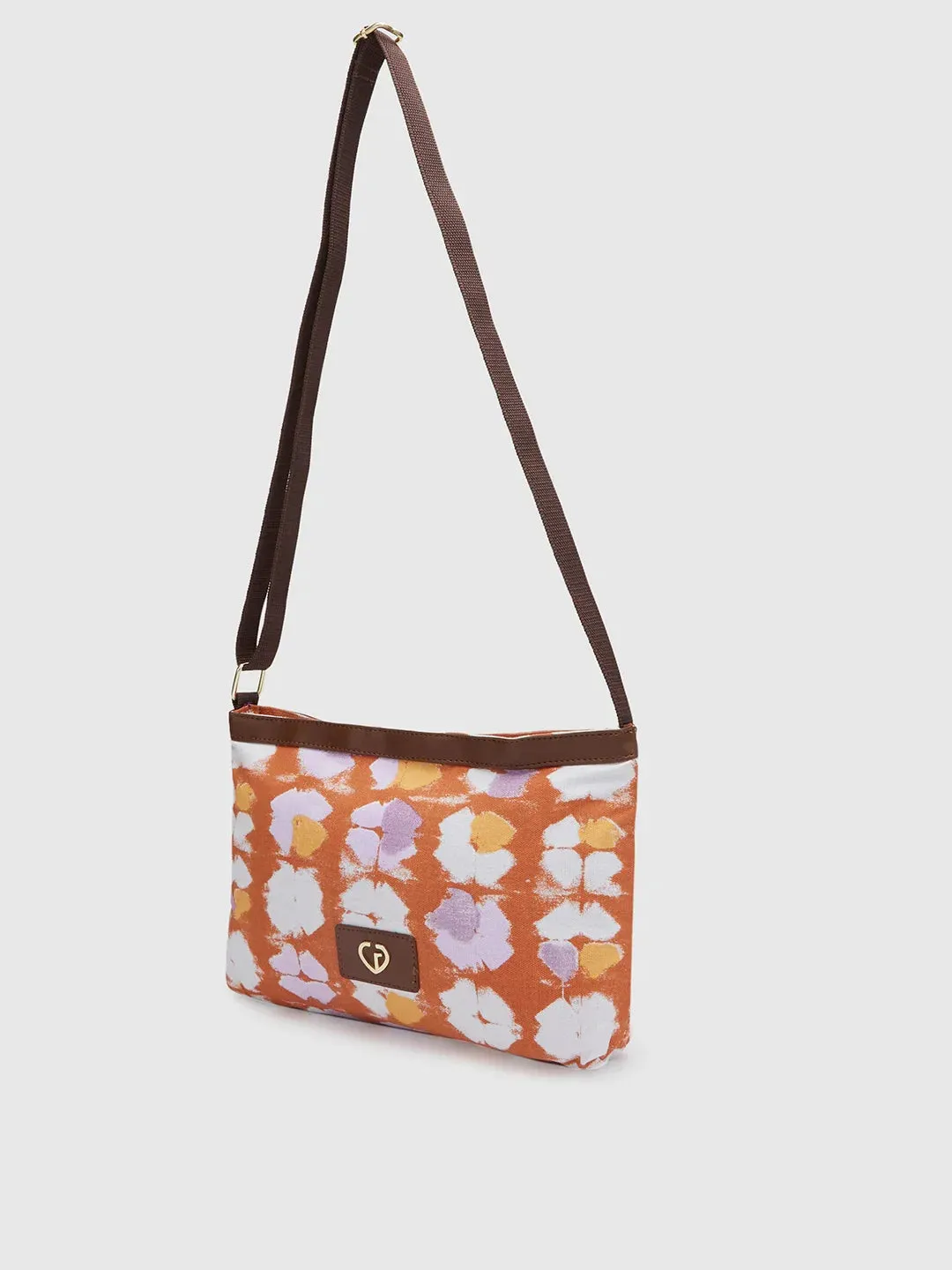 Caprese Enora Large Rust Sling Bag