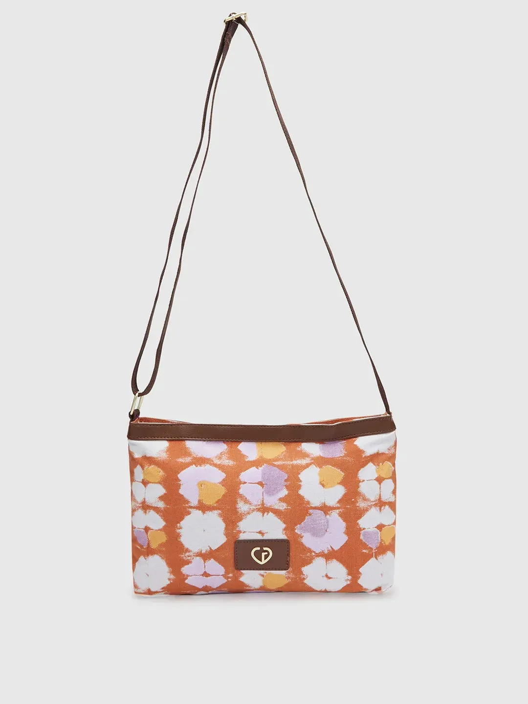Caprese Enora Large Rust Sling Bag