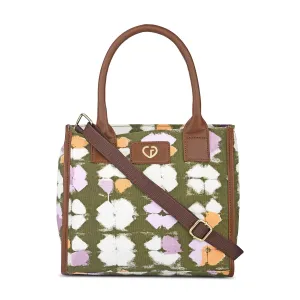 Caprese Enora Small Olive Tote Bag