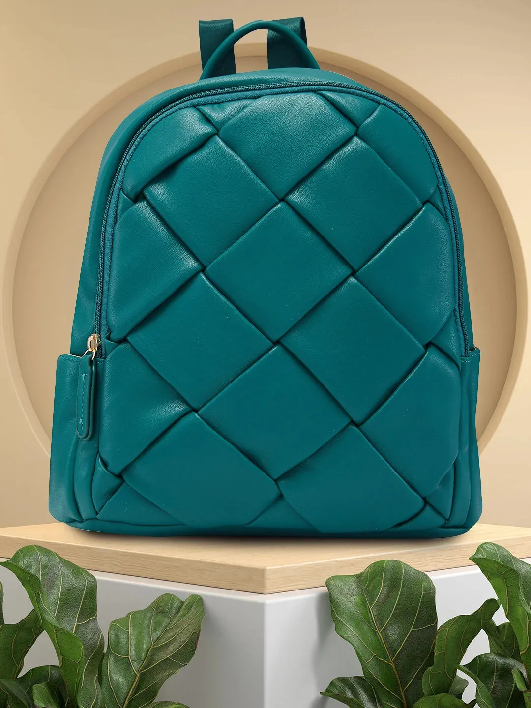 Caprese Merlin Medium Bottle Green Backpack