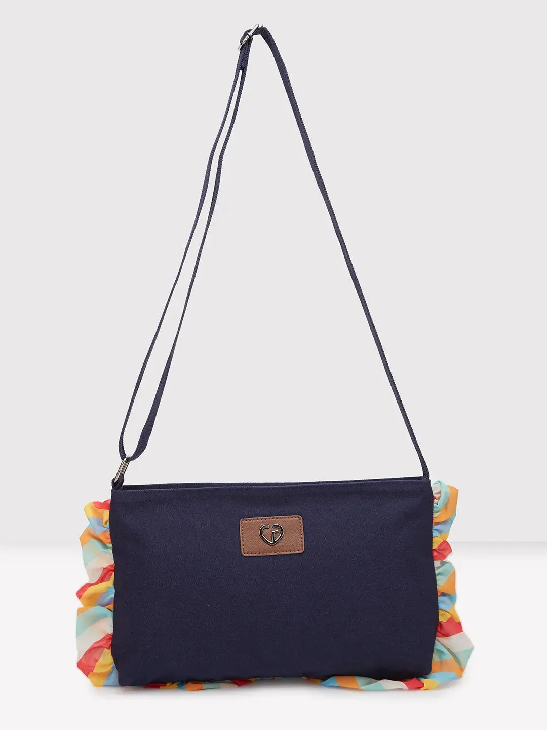 Caprese Oakley Large Indigo Sling Bag