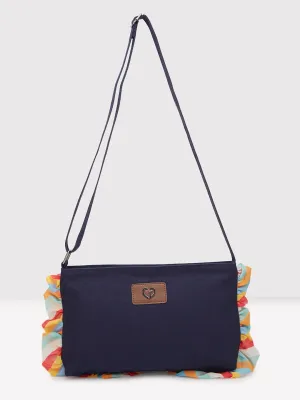 Caprese Oakley Large Indigo Sling Bag