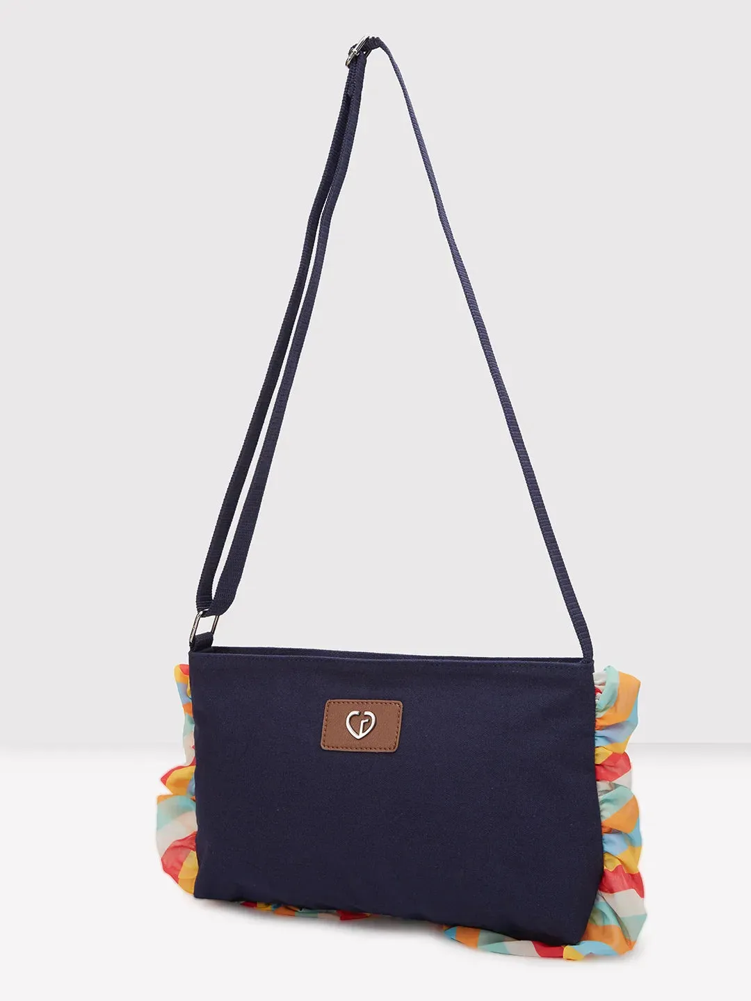 Caprese Oakley Large Indigo Sling Bag