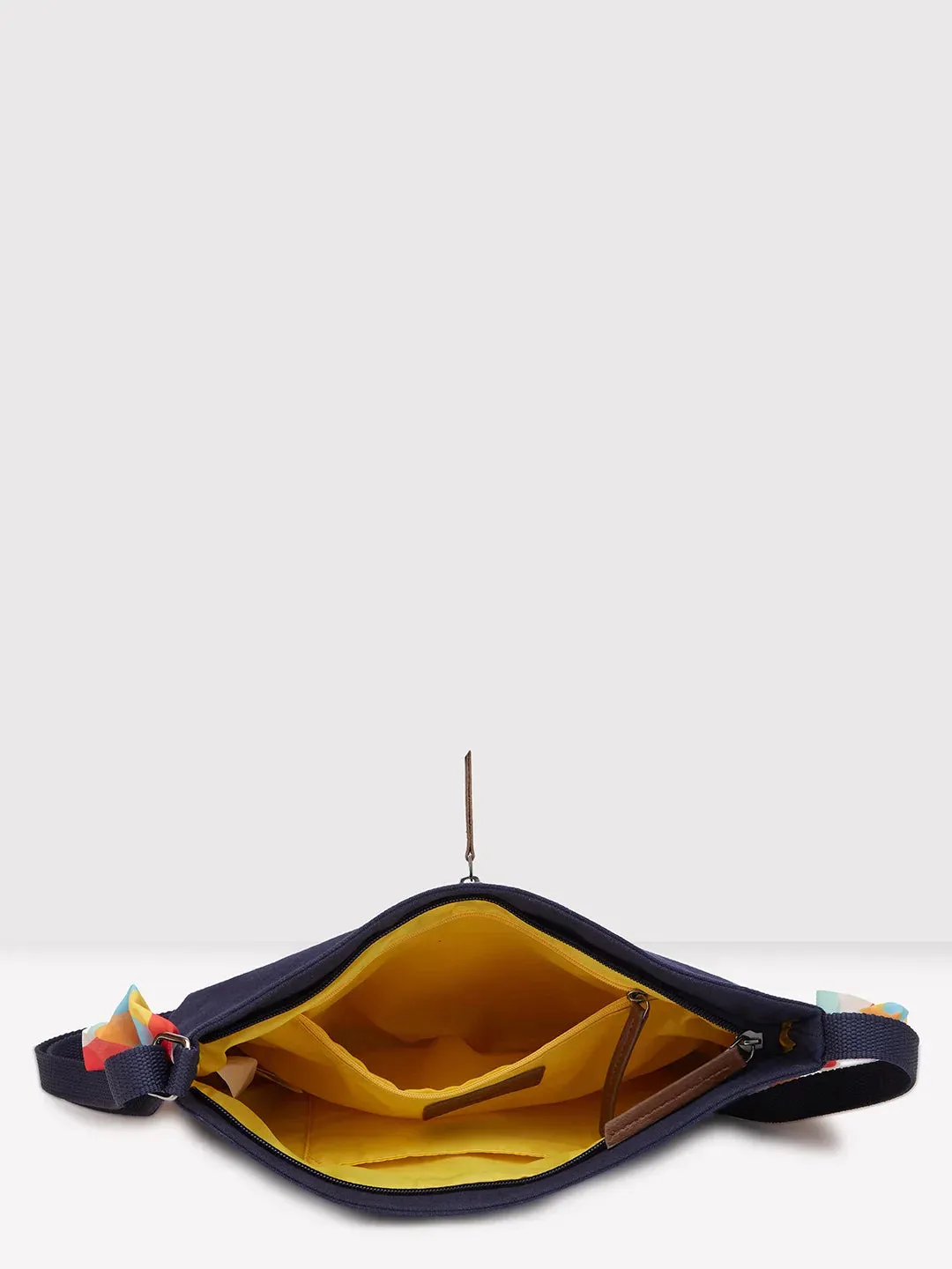 Caprese Oakley Large Indigo Sling Bag