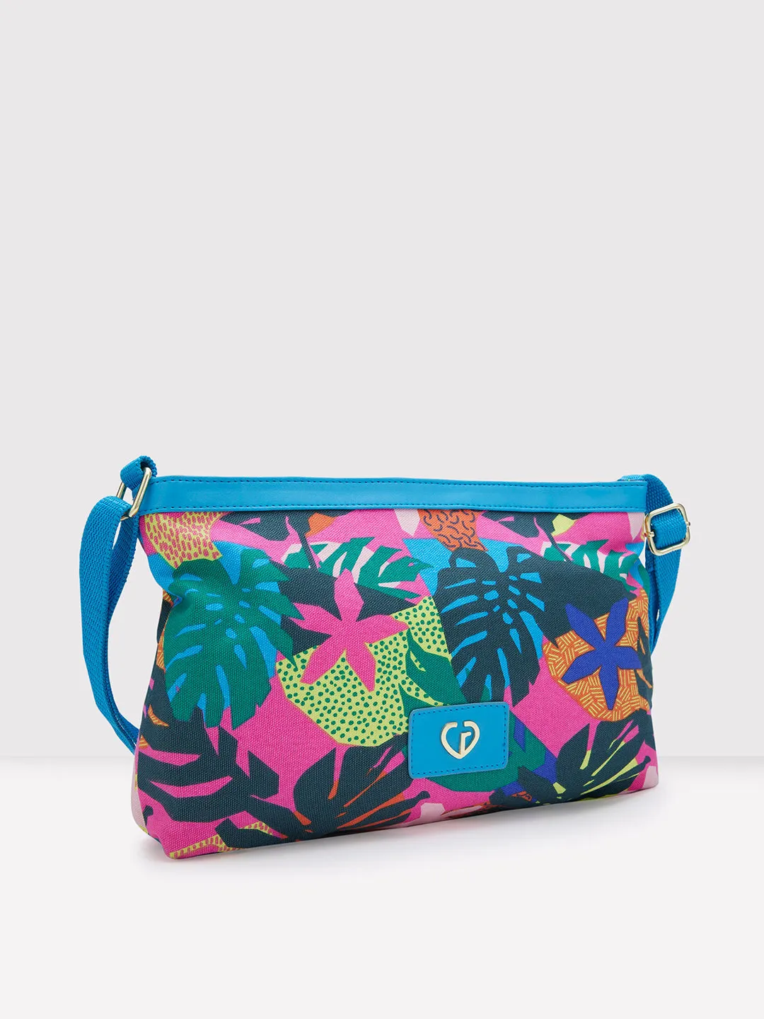 Caprese Octavia Large Fuchsia Sling Bag
