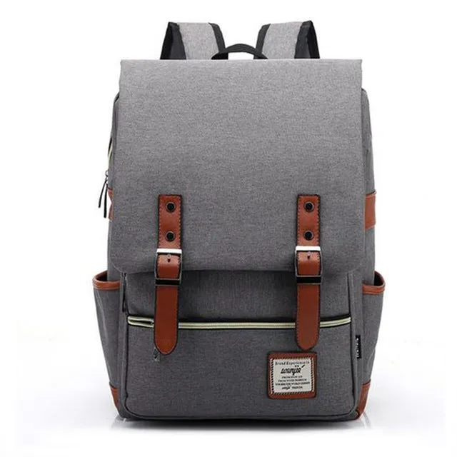 Casual Canvas Backpack Unisex (Various Colors)