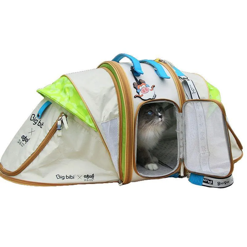 Cat Carrier Tent Foldable Large 2 Color Backpack