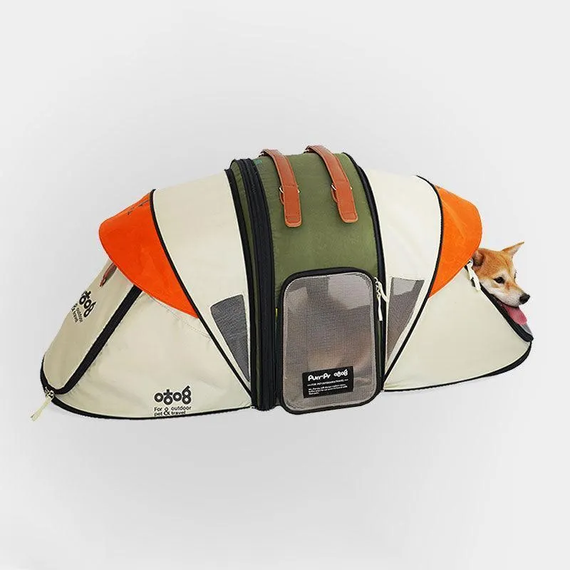 Cat Carrier Tent Foldable Large 2 Color Backpack