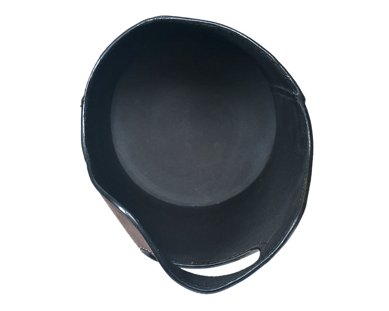 Celtic new pure leather dustbin for office use, Art: LA- D01