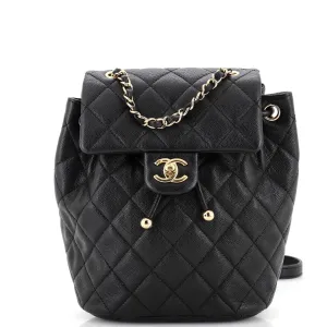 CHANEL Urban Spirit NM Backpack Quilted Caviar Mini
