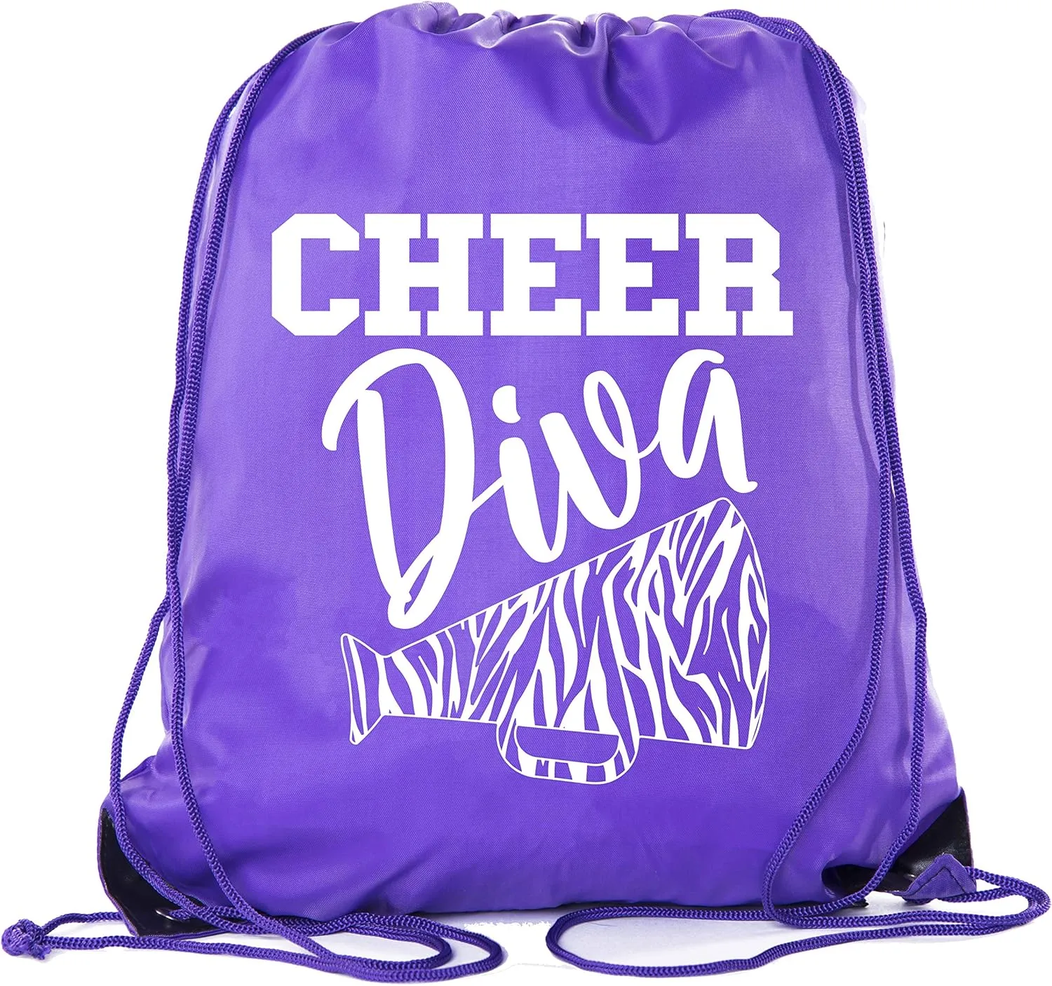Cheer Bags, Pom Pom and Cheerleader drawstring Backpacks, Cheerleader Team bags