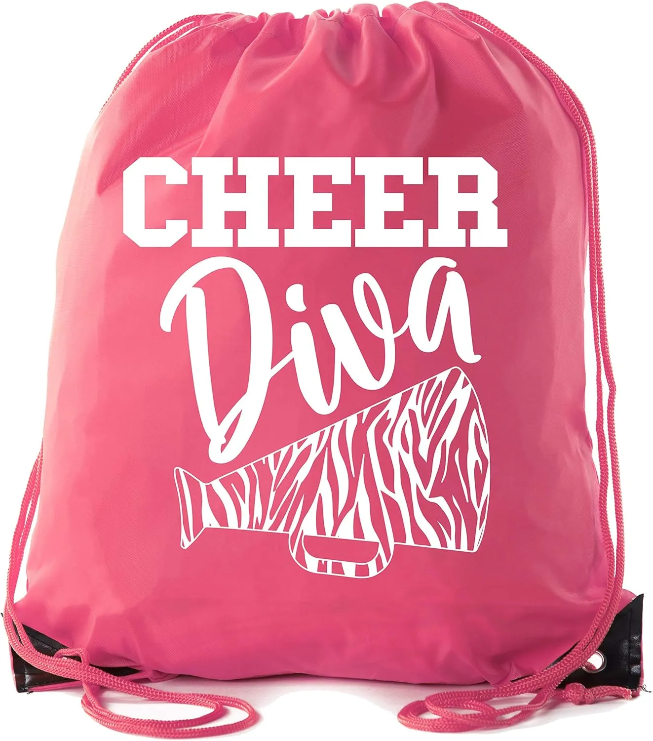 Cheer Bags, Pom Pom and Cheerleader drawstring Backpacks, Cheerleader Team bags